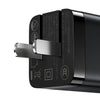 Baseus Super Si Pro Quick Charger Type C + USB 30W CN Black