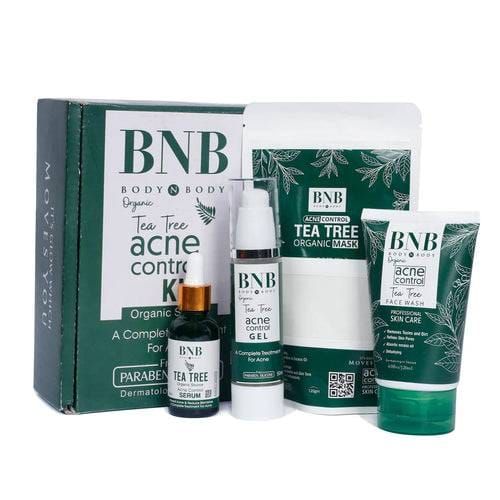 BNB Facial Kits Premium BNB Acne Control Facial Kit BNB Acne Facial Kit Brightening Glow Kit BNB Acne Control Kit BNB Organic Tea Tree Acne Control Kit 4in1 Facial Kit